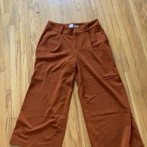 A new day wide leg orange pants